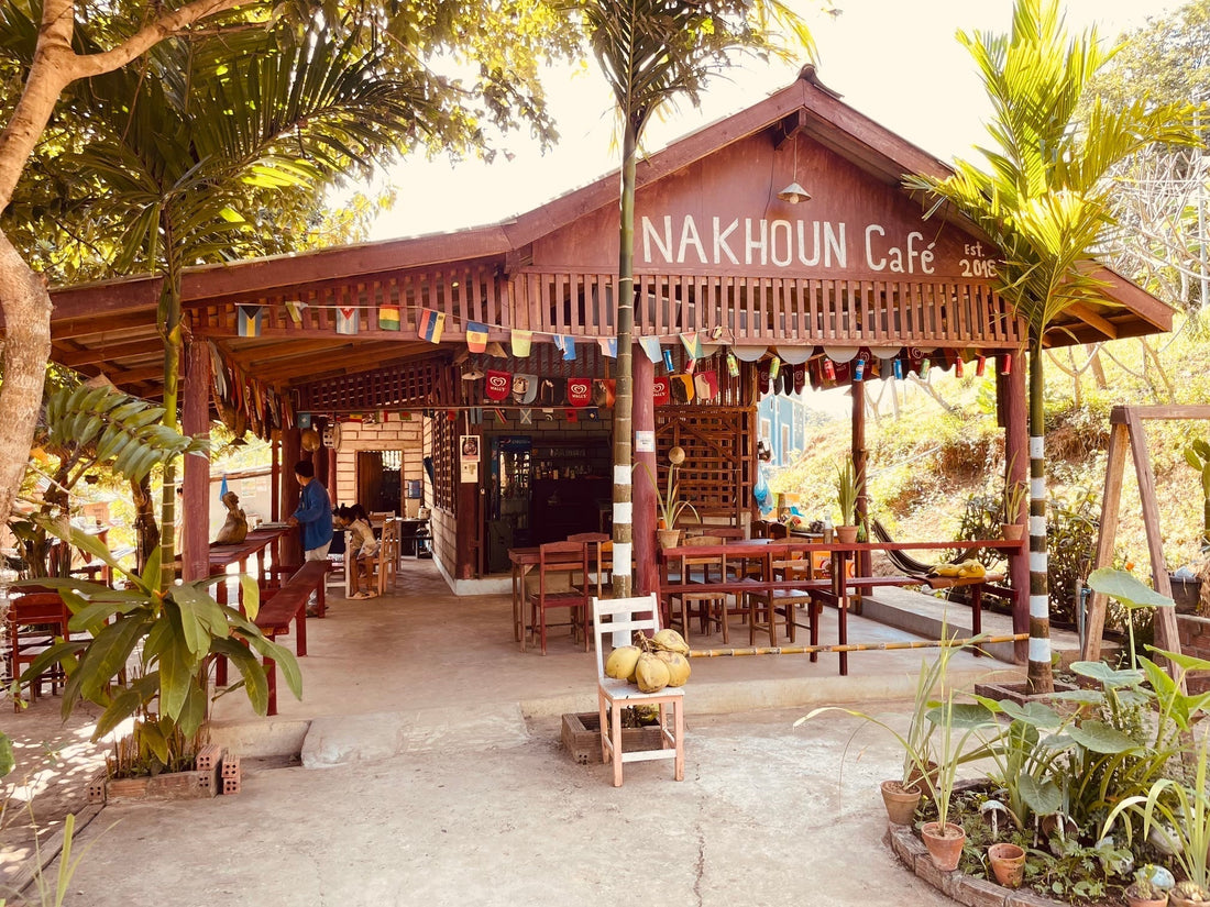 Nakhoun Café, Restaurant & Farm Stay – A Peaceful Stop on the Way to Kuang Si Waterfall 🌾