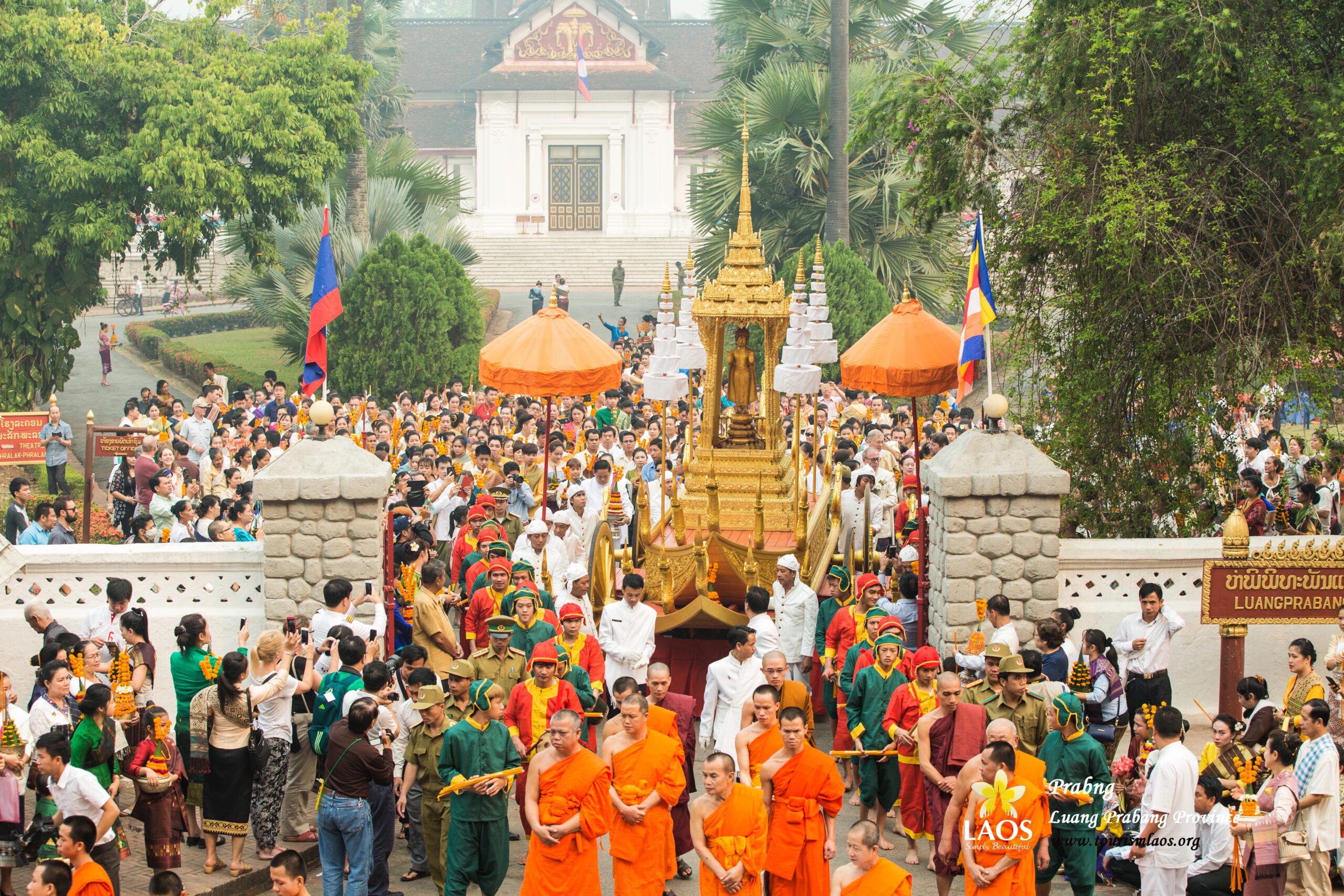 New Year in Prabang Luang 