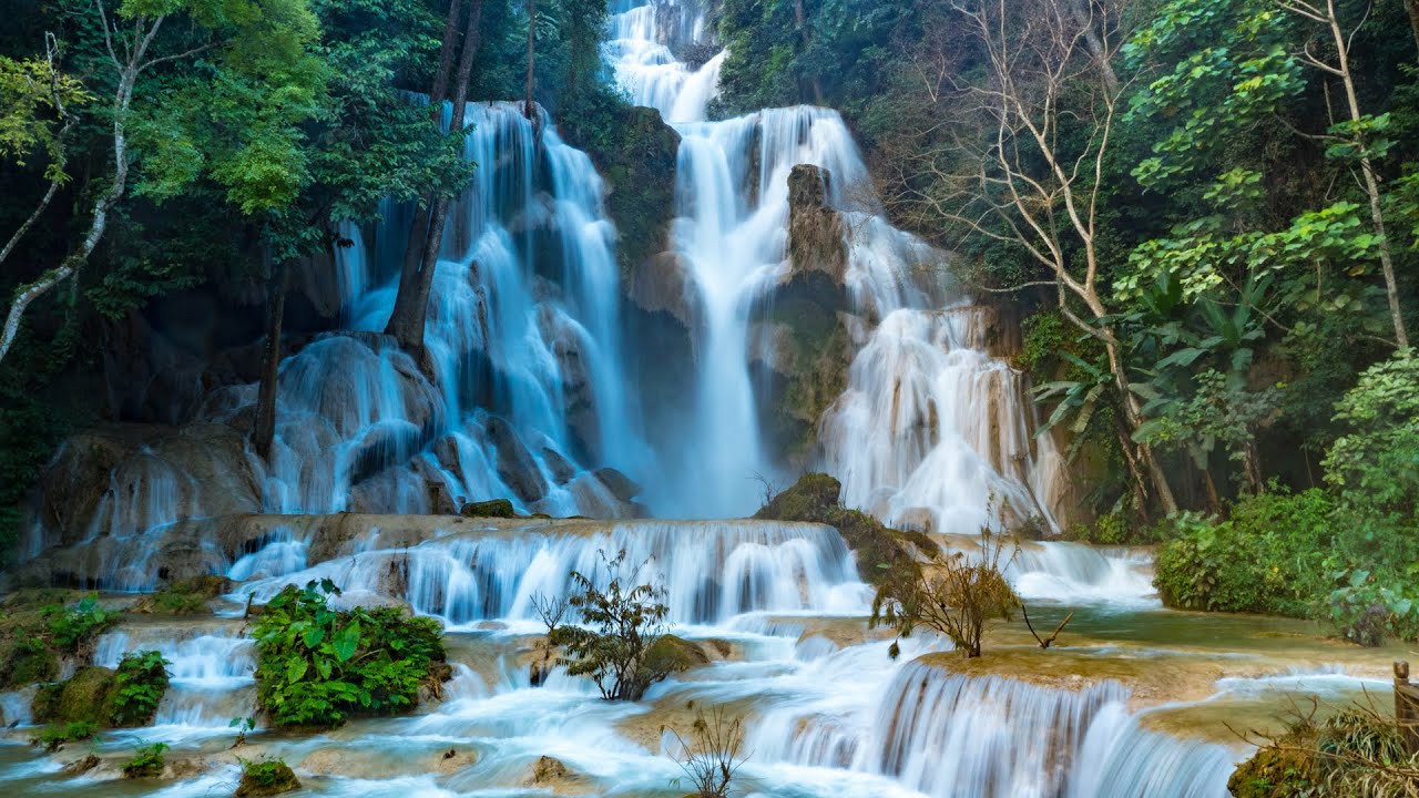 Kuang Si Waterfall Shared Minibus Ticket (Round Trip) - January 2026